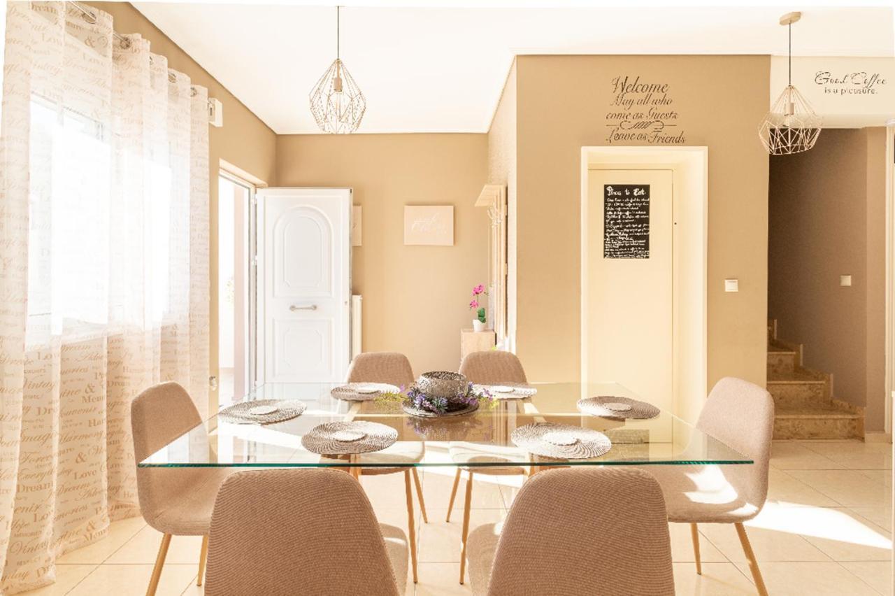 Вилла Milo Luxury House -Free Airport Pick Up-10Min Drive Markopoulo Mesogaias Экстерьер фото