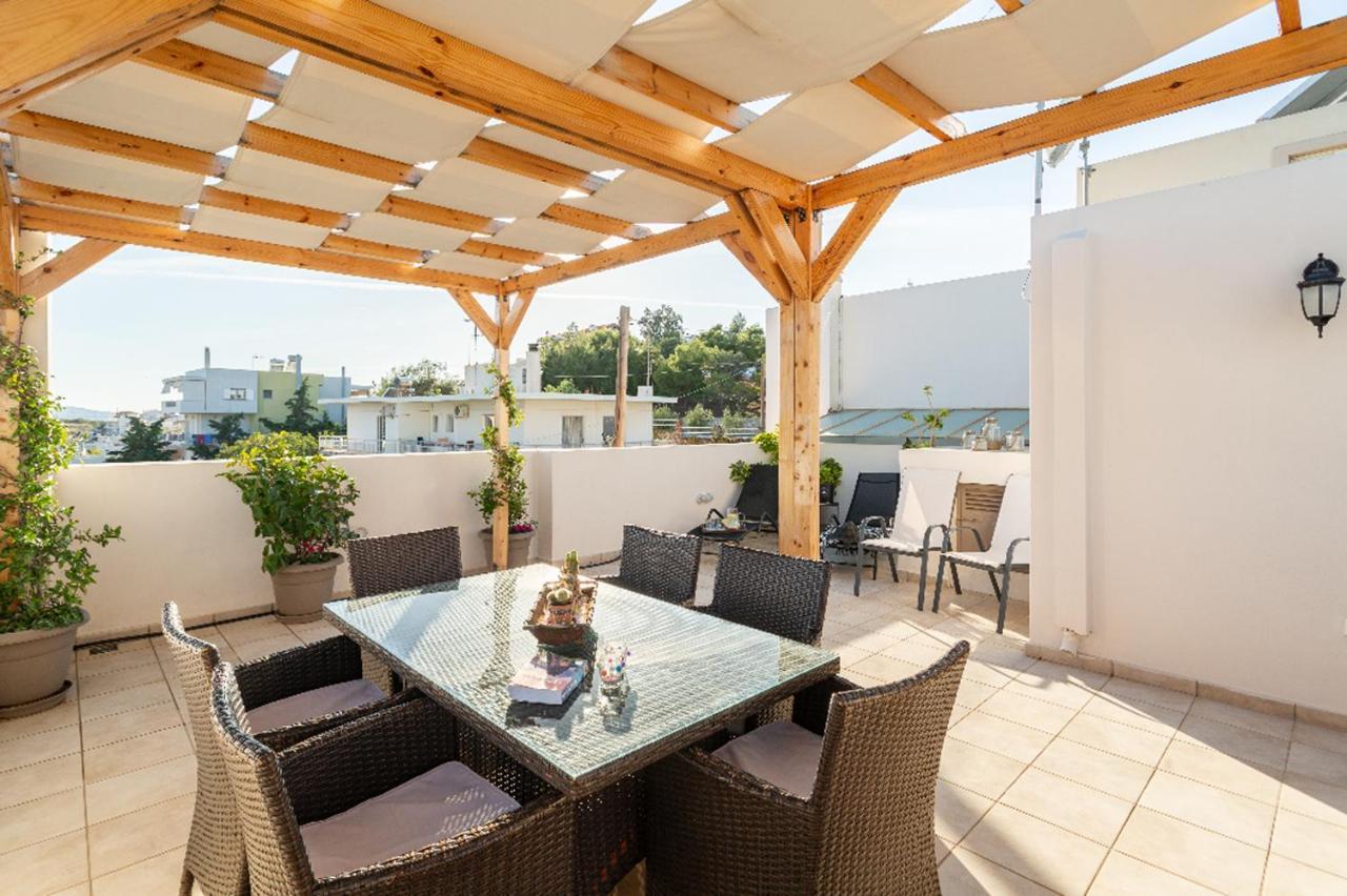Вилла Milo Luxury House -Free Airport Pick Up-10Min Drive Markopoulo Mesogaias Экстерьер фото