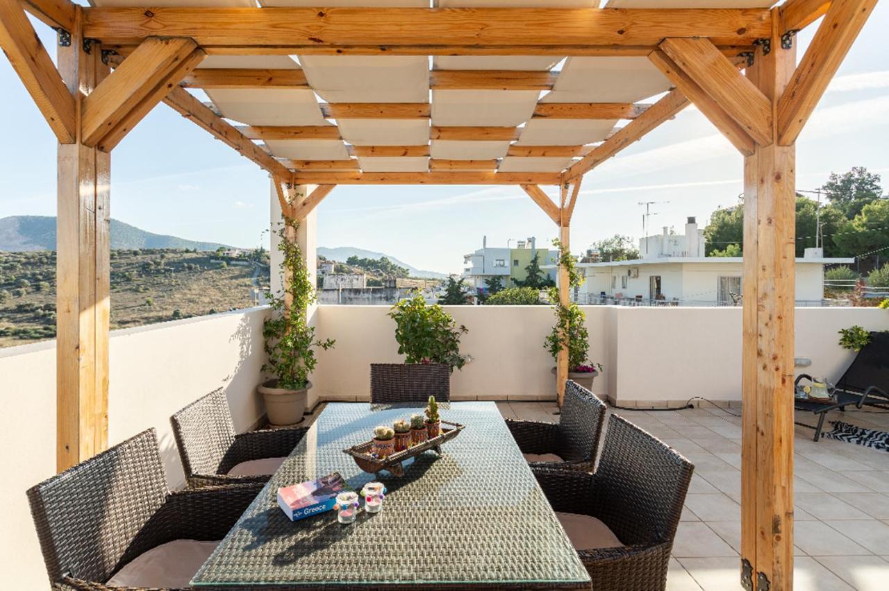 Вилла Milo Luxury House -Free Airport Pick Up-10Min Drive Markopoulo Mesogaias Экстерьер фото