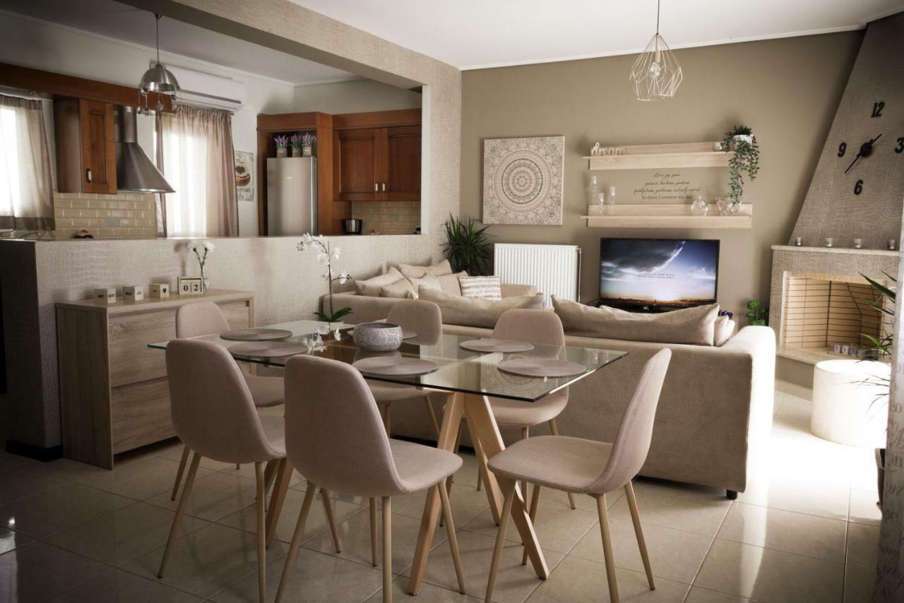 Вилла Milo Luxury House -Free Airport Pick Up-10Min Drive Markopoulo Mesogaias Экстерьер фото